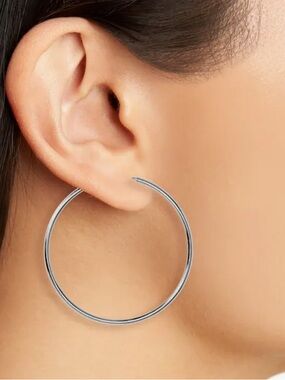 Argento Vivo Endless Hoop Earrings